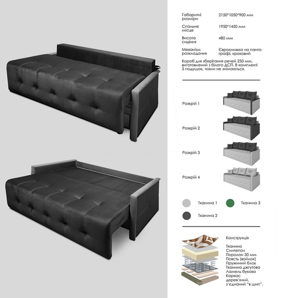 Софа &laquo;ГОЛЬФ&raquo; karkas_sofa_holf фото