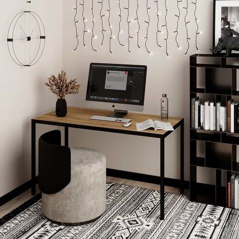 Стіл B-Loft Standart Дуб сонома/Білі ноги TB04120000030 фото